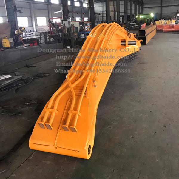 Quality Excavator Pile Driving Boom and Arm 8.6m Q345B Q690D for sale