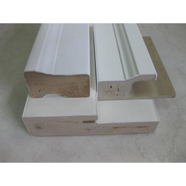 Moth Proof Indoor Foam PVC Decorative Mouldings Wood Plastic Composite Door Frame