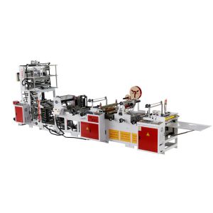 China Facial Tissue Gusset Bag Making Machine 100 Pcs/Min 7550X1700X2400mm wholesale