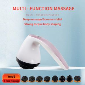 Handheld Body Anti Cellulite Massager Electric Heating Vibration Body Massage