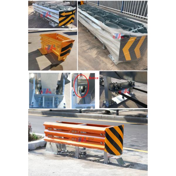 Standard AASHTO M-180 Steel Barrier Anti Collision Crash Cushion Traffic Safety