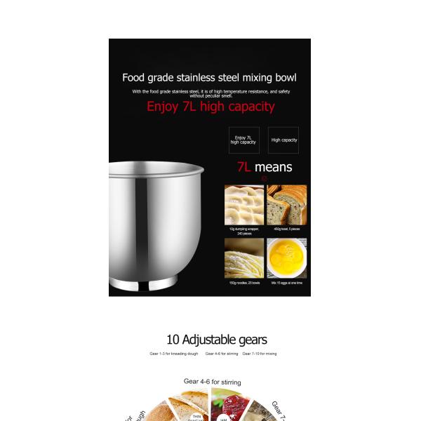 22KG Stainless Steel Multiple Color Spiral Kitchen Dough Mixer for Bread Beverage