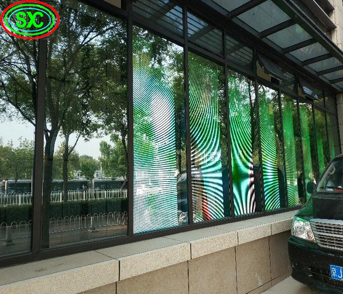 Full Color Indoor SMD1921 Transparent Led Video Wall transparent led screen