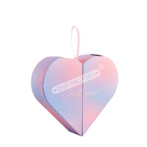 China Beauty Makeup Subscription Luxury Cosmetic Packaging Boxes Heart Shape wholesale