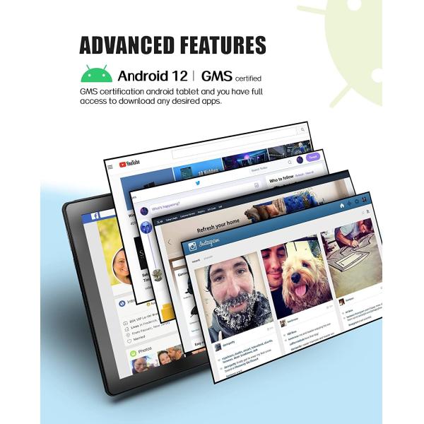 Android 12 64GB ROM 256GB Laptop Gaming Ultrabook With GPU 6000mAh Battery