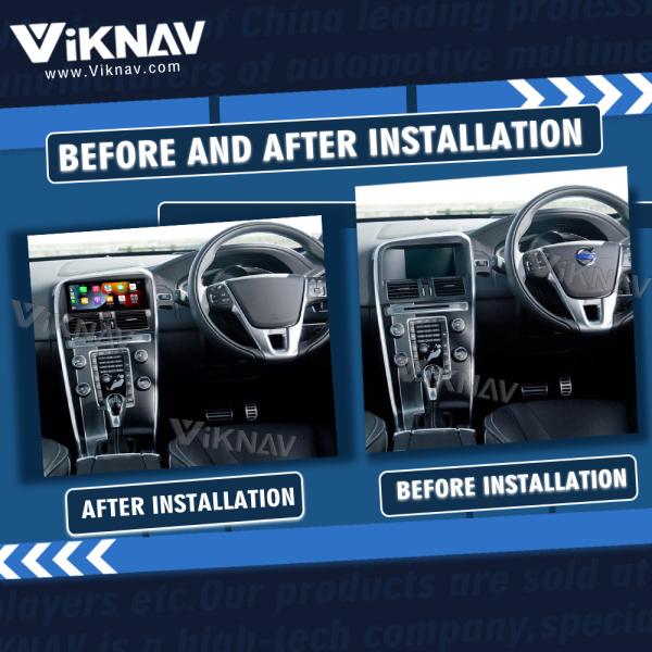 Android Car Audio Volvo Touch Screen XC60 2009-2017 RHD GPS Navigation