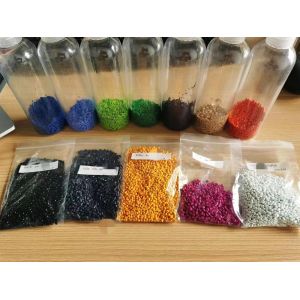 China Pigment Plastic Color Masterbatch Custom Made Red Blue Yellow Black wholesale