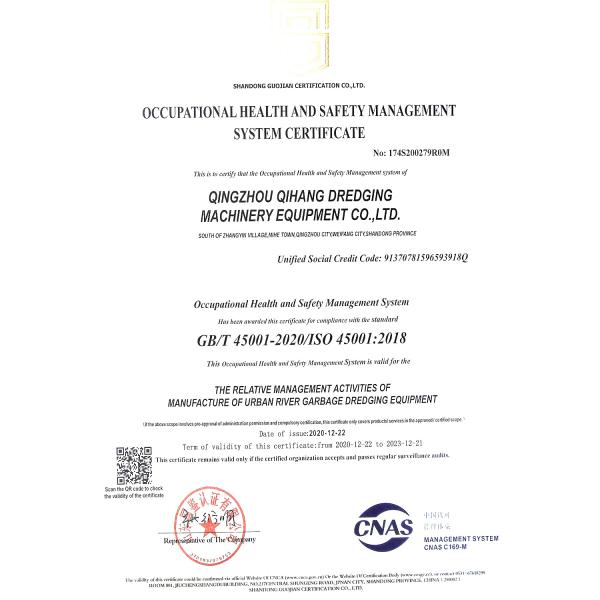 Diesel Power Type Cutter Suction Hydrocyclone Set Sail Hydraulic Dredger