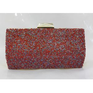 Two Side Mesh Rhinestone Evening Bags Bag Whole Colored For Female