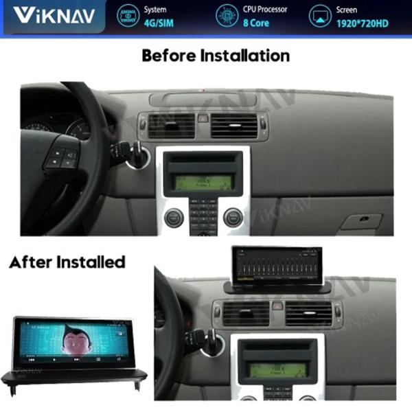 Viknav Car Radio For Volvo S40 C30 (2004-2013) 8.8 Inch With Screen GPS Navigation Auto Audio Video Multimedia DVD