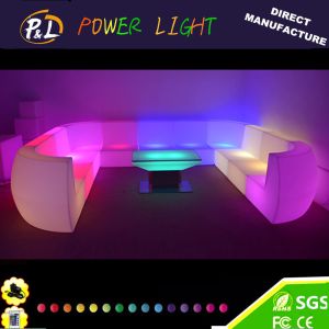 Buy cheap Party LED Furniture/Illuminated Bar Sofa LED Plastic Sofa from wholesalers