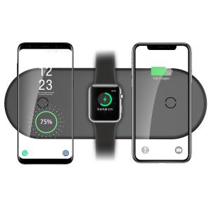 China 3 IN 1 WIRELESS CHARGER Multi-function Simultaneously Fast Wireless Charger For Apple Watch For iPhone For Apple wholesale