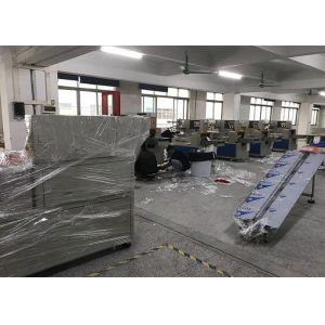 Automatic Cleaning Flow Packaging Machine Towel Clean Sponge Electric Driven