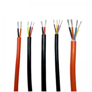 China Fiberglass Braided Awm UL3122 20AWG Red Silicone Insulated Wire Electric Wire on sale