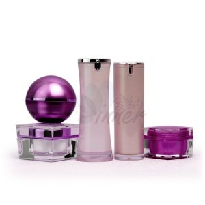 Buy cheap Acrylic Airless Cosmetic Bottles Hot Stamping Printing ISO9001 Certified from wholesalers