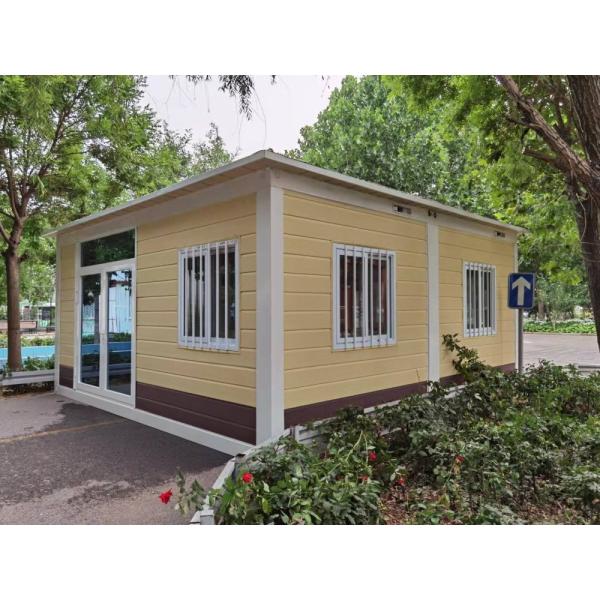 Prefabricated Expandable Flat Pack Container House 40ft Light Steel Frame