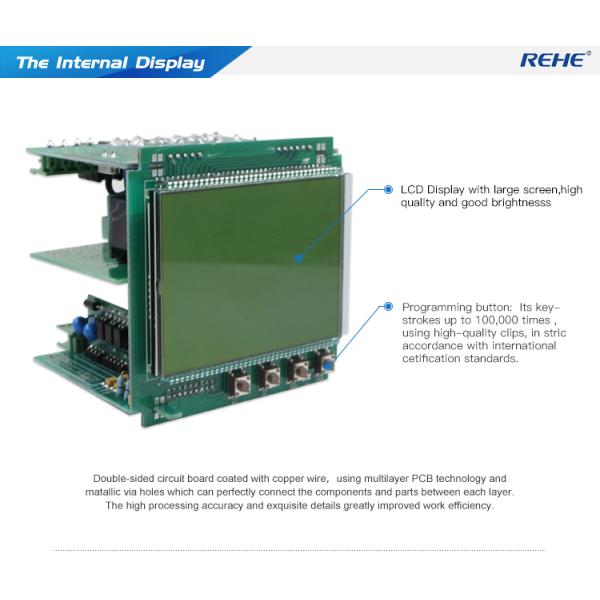 Multimeters power energy multiple electriclty meter with LCD