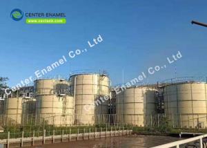 China Bolted Steel Sludge Storage Tanks / AWWA D103-09 Design Standards Water Storage Tanks on sale