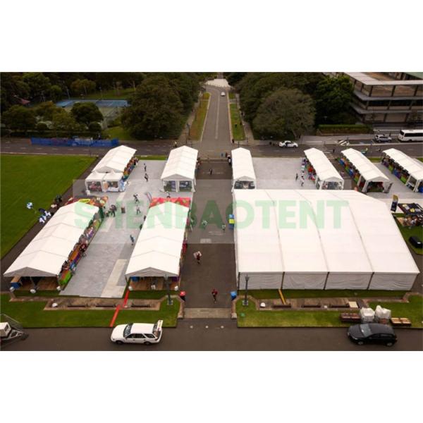 UV Resistance Large Waterproof Outdoor Tent , White Party Tent Easy Opeation