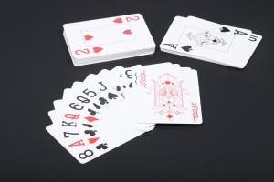 China Blackjack Custom Printed Playing Cards Deck Of Cards Bulk on sale