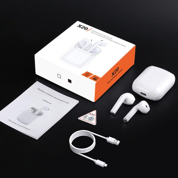 Stereo Plus 5.0 TWS Wireless Bluetooth Earphones Headphones Earbuds For Phone Calls