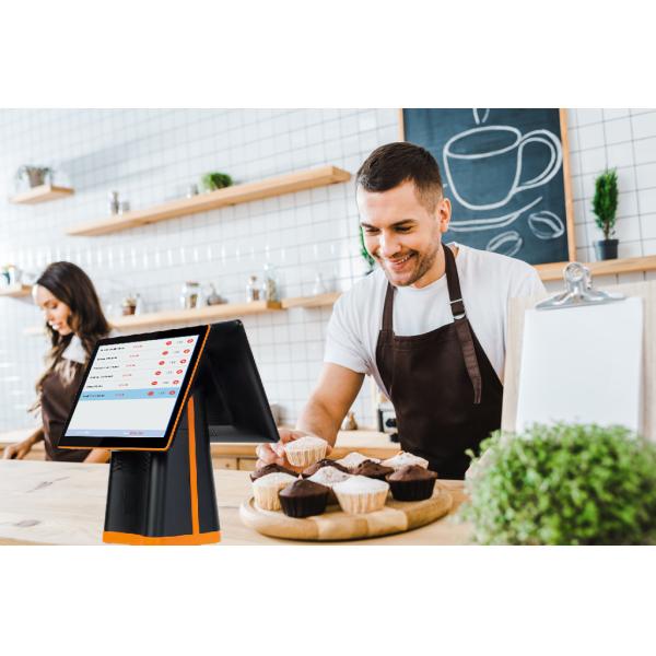 Retail Store Desktop Cash Machine with Built-in 80mm Thermal Printer and 2GB/4GB/8GB RAM