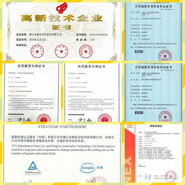 Automatic Grade Split Type Air Conditioner Assembly Line Roller Conveyor Line