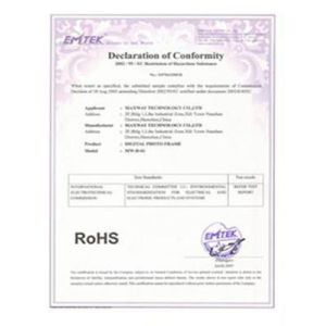 Shenzhen Hangsheng tech co., ltd Certifications