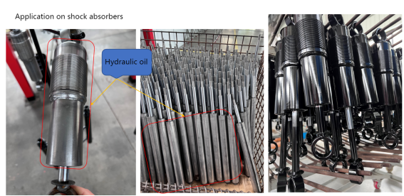 2K Water Based Epoxy Coating for Automobile Shock Absorbers with 15-20μm Film and 200-300h Salt Spray Resistance