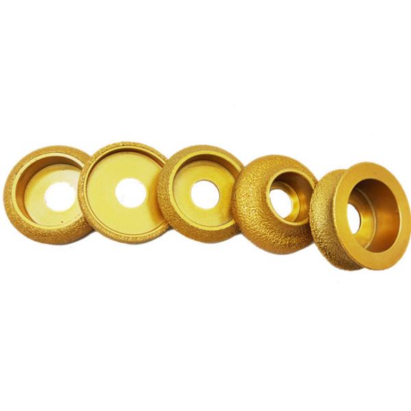 Silver Profile Diamond Grinding Wheel For Angle Grinder 75mm