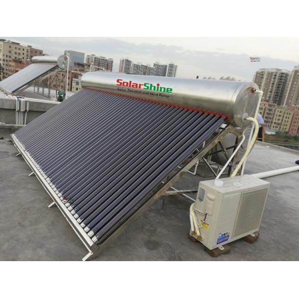 Three Target All Glass Tube Solar Water Heater 58 X 1800 Mm Anti Corrosive