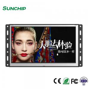 China Wall Mounted 10.1 Inch Open Frame LCD Display Digital Signage wholesale