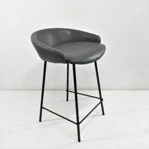China Black Leather Velvet Bar Stool Chair Outdoor Commercial Furniture wholesale