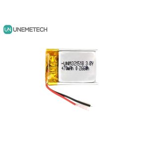 China 3.8V High Voltage Li Ion Battery Ultra Small Lipo Battery 4.35V 70mAh 321518 For GPS Tracker on sale