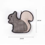 Chew Proof Tesling Squirrel Pet Plush Toy