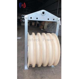 822 Series Large Diameter Rope Pulley Stringing Cable Blocks Customized
