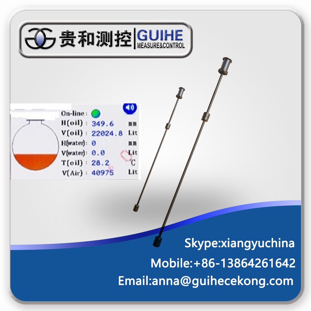 China petrol station container generator fuel level sensor Magnetostrictive float type probe console wholesale