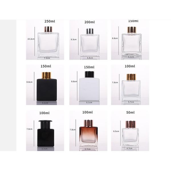 Screw Cap Aroma Diffuser Glass Bottle Home Fragrance 50ml Diffuser Bottles