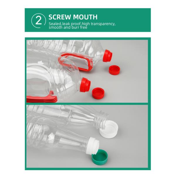 PET 760ml Plastic Cooking Oil Bottle Container Food Grade Long Neck