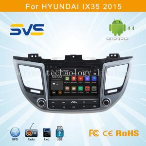 China Android 4.4 car dvd player GPS navigation for Hyundai IX35 2015 with radio bluetooth USB wholesale
