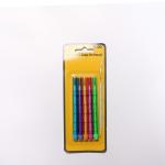 non-sharpening HB pencil with customized printing, with 6 leads