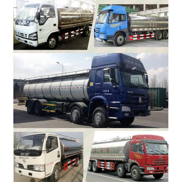 15 Tons Water Bowser Truck 15000 Liters Stainless Steel / Aluminum Alloy Tankers
