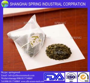 China Completely biodegradable corn teabag mesh instead of tea bag filter nylon mesh fabric/filter bags on sale