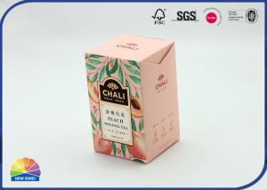 China 350gsm C1S Sliding Gift Folding Box For Oolong Tea Packaging wholesale