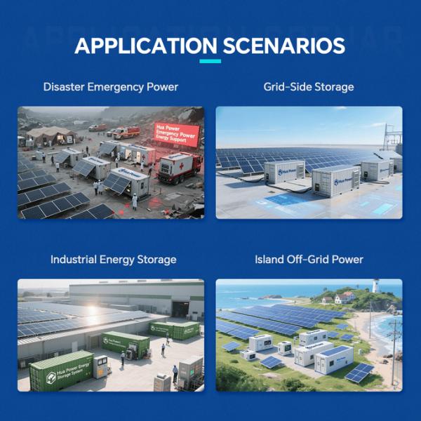 Hua Power HC5010L 5015.96kWh LiFePO4 Liquid Cooling Energy Storage System