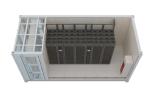 20ft 6pcs Racks Prefabricated Data Center For Small IDC