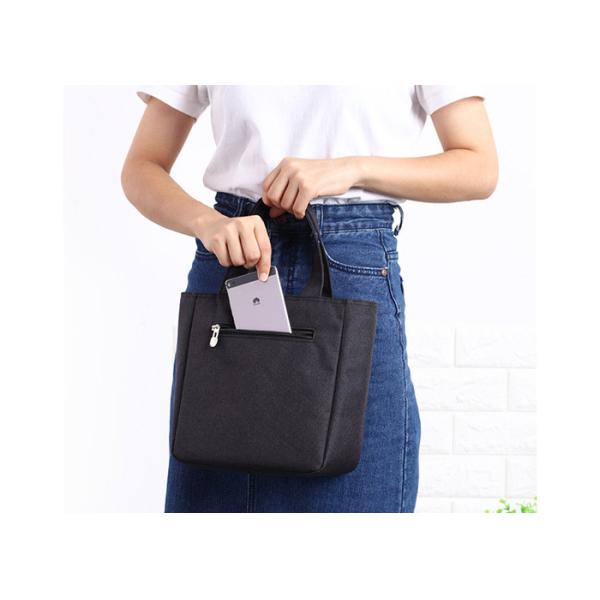 Fresh Keep Insulated Cooler Bags , Portable Freezable Lunch Bag For Picnic