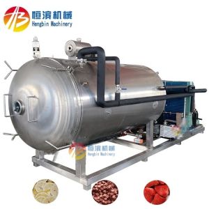 Buy cheap Silicone Oil Heating Commercial Freeze Dried Fruit Machine for Meat Fish from wholesalers