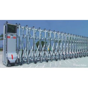 China Collapsible Intelligent Motor Automatic Entrance Gates of LED Display wholesale