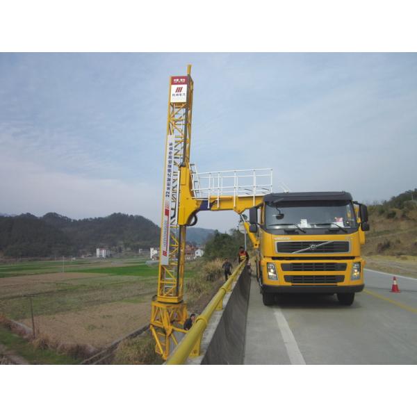 Platform Type Mobile Bridge Inspection Unit Truck Chassis 309 KW 420 HP